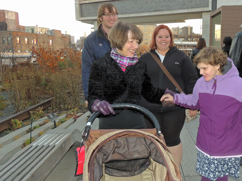 On the High Line in New York City | Photo courtesy Dr. Peter Doehring