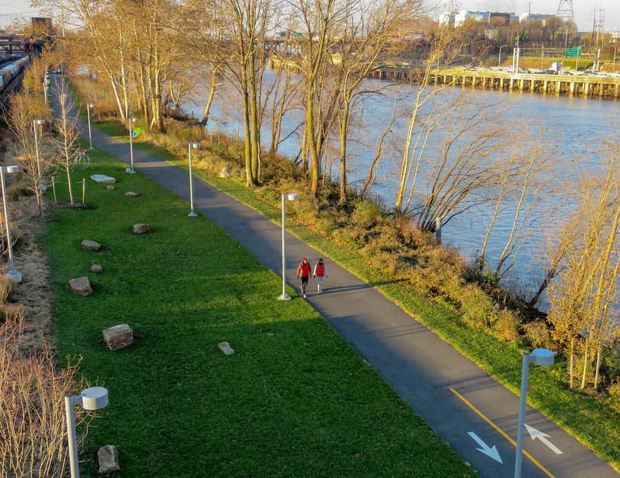 Pennsylvania's Schuylkill River Trail, part of the Circuit Trails | Photo courtesy SRDC
