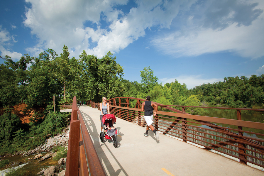 Razorback Regional Greenway | Photo courtesy Experience Fayetteville