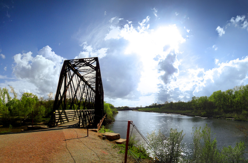 The Cowboy Trail crosses the Elkhorn River just west of Norfolk. | Photo by Scott Bohaty