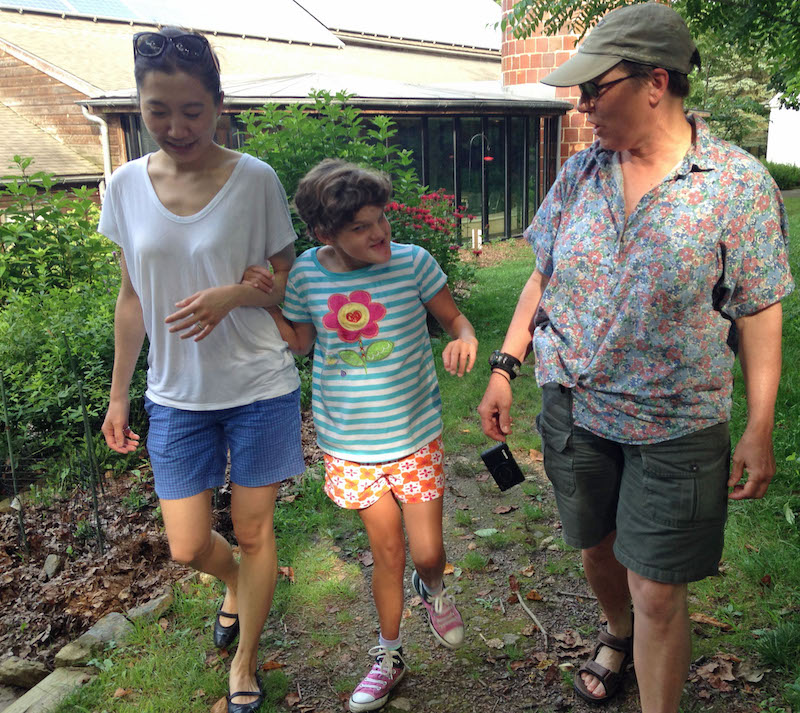 Walking at Ashland Nature Center in Delaware | Photo courtesy Dr. Peter Doehring