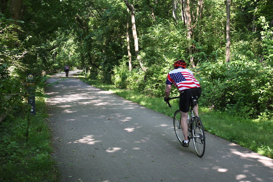 Schuylkill River Trail through Valley Forge National Historical Park | Photo courtesy Montgomery County Planning Commission | CC BY SA 2.0