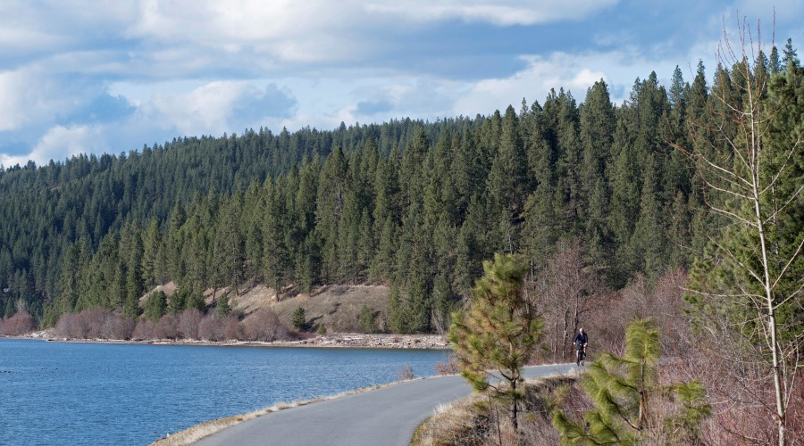 Trail of the Coeur d'Alenes in Idaho | Photo by Lisa James