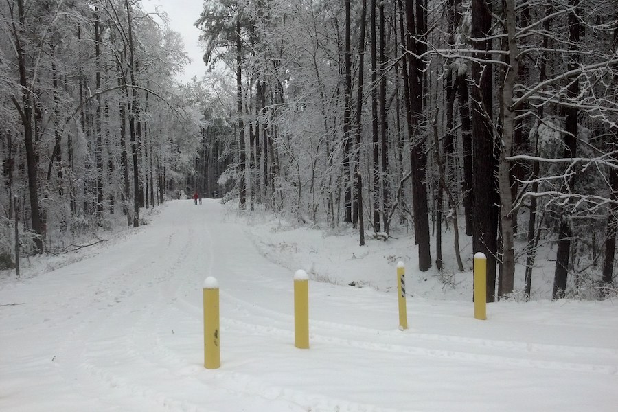 American Tobacco Trail in Winter | Photo by Dave Connelly