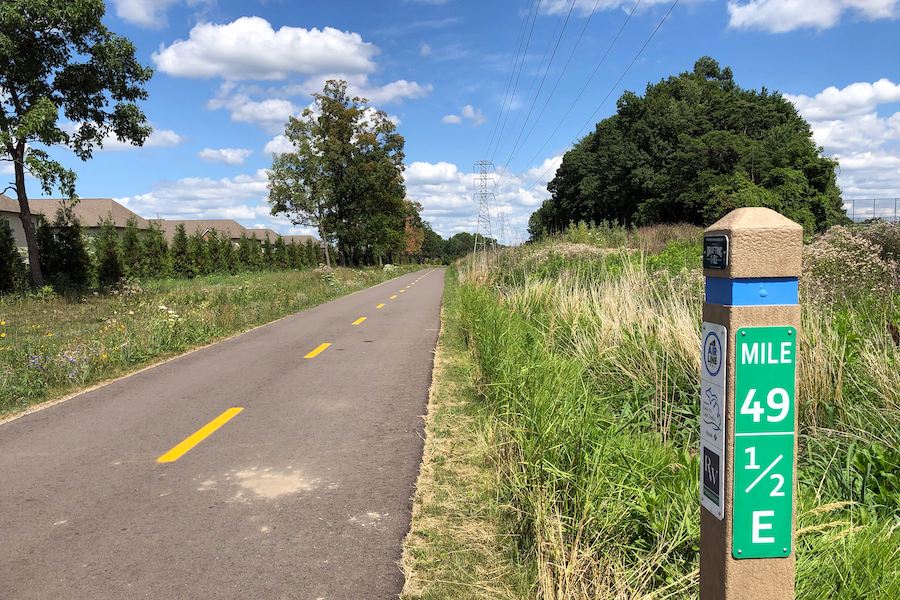 Michigan Air Line Trail | Photo by John Hensler