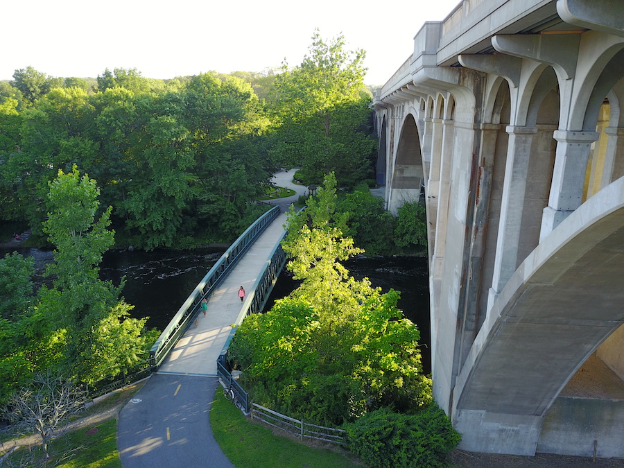 Rhode Island's Blackstone River Greenway | Photo by Milo Bateman