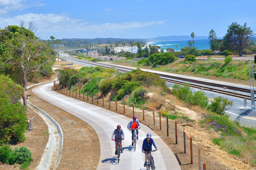 Encinitas Coastal Rail Trail | Photo courtesy San Diego Association of Governments