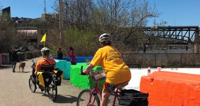 2017 Opening Day for Trails en Three Rivers Heritage Trail en Pittsburgh, Pensilvania | Foto de Amy Kapp