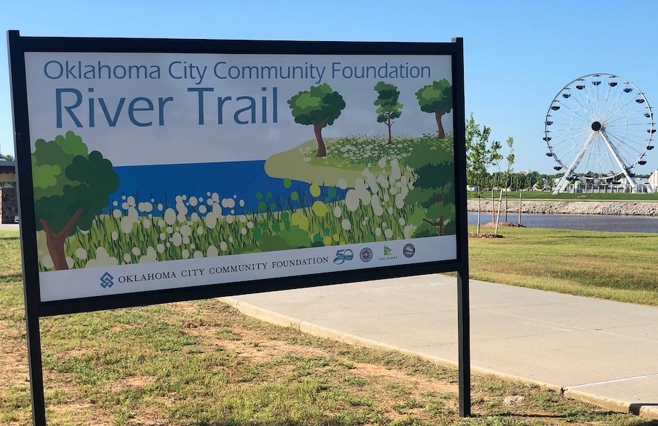 Oklahoma River Trails | Courtesy Oklahoma City Community Foundation
