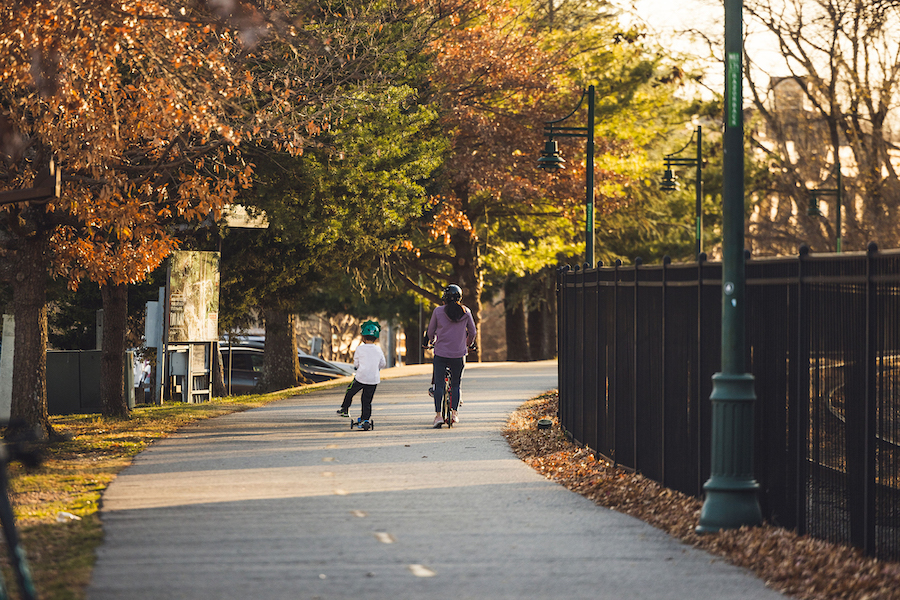 Arkansas' Razorback Greenway | Photo courtesy Northwest Arkansas Razorback Greenway Alliance