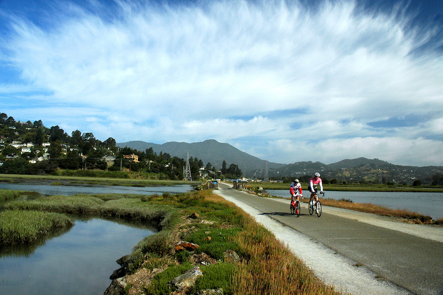 California's Mill Valley-Sausalito Multiuse Pathway | Photo courtesy Marin County Parks