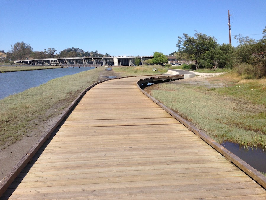 California's Mill Valley-Sausalito Multiuse Pathway | Photo courtesy Marin County Bicycle Coalition