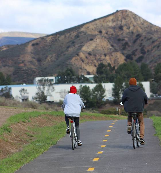 A casual ride along the new Arroyo Simi Bike Path in Simi Valley | Courtesy Rancho Simi Recreation and Park District