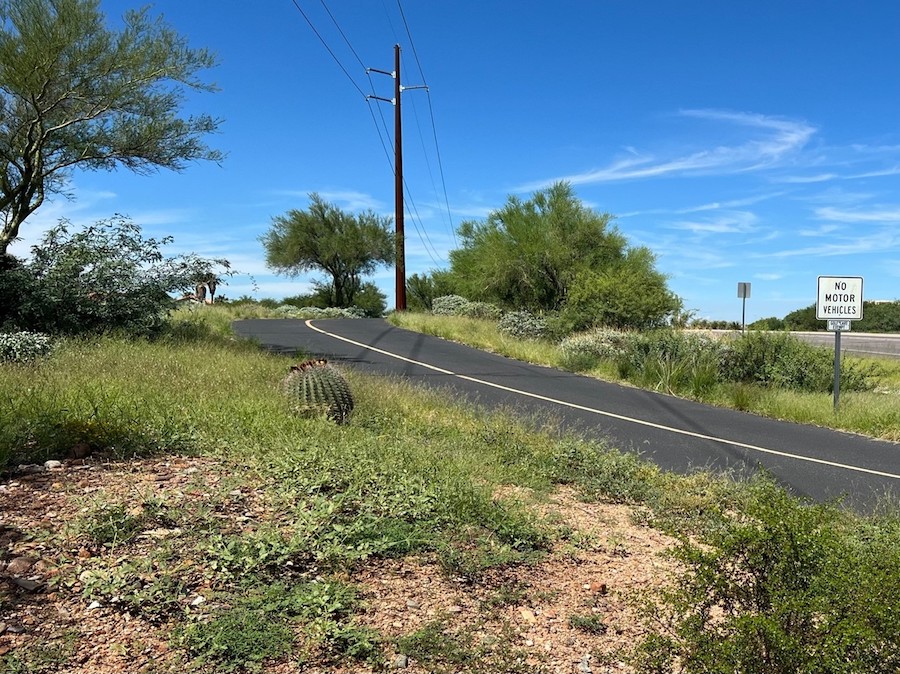 A trail in Arizona's Oro Valley | Photo by Lew Roscoe