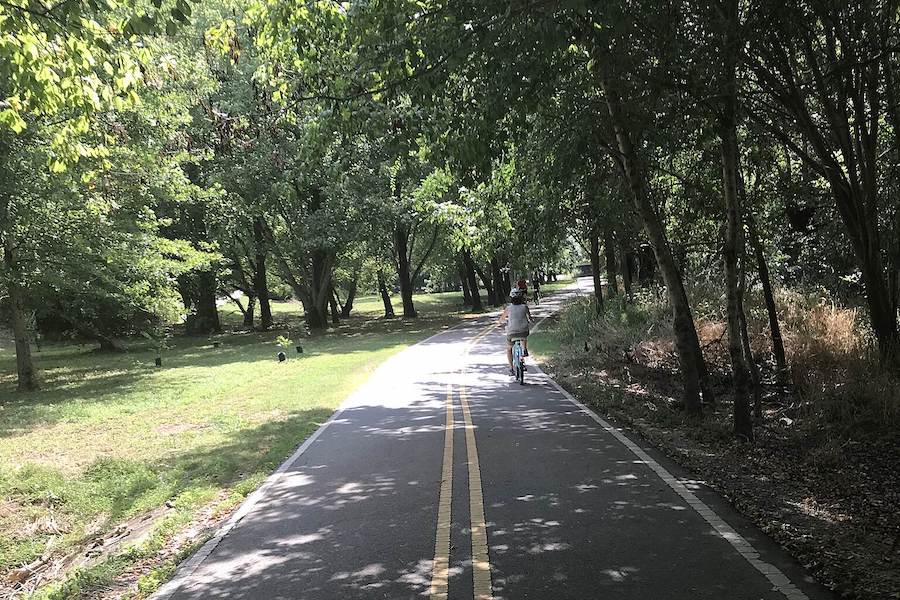 Alabama's Homewood Shades Creek Greenway | Photo by TrailLink user fh1_tl