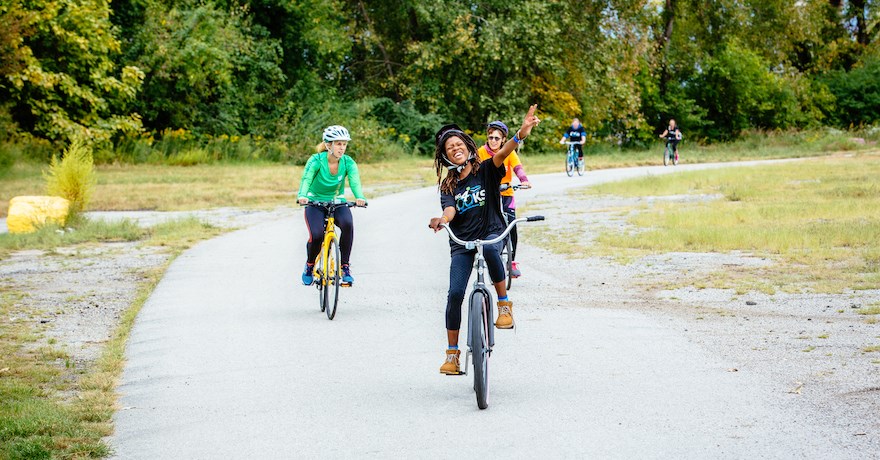 Along the Great Rivers Greenway trail network in St. Louis, Missouri | Photo courtesy Great Rivers Greenway