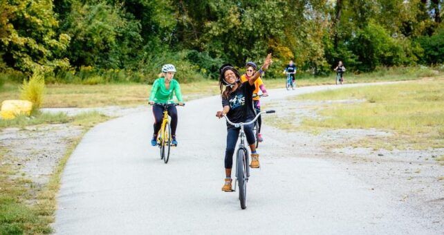 Along the Great Rivers Greenway trail network in St. Louis, Missouri | Photo courtesy Great Rivers Greenway