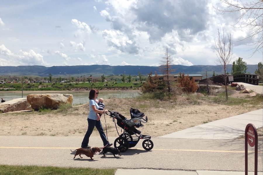 Along the Platte River Trail by the Tate Pumphouse | Photo courtesy of Platte River Trails