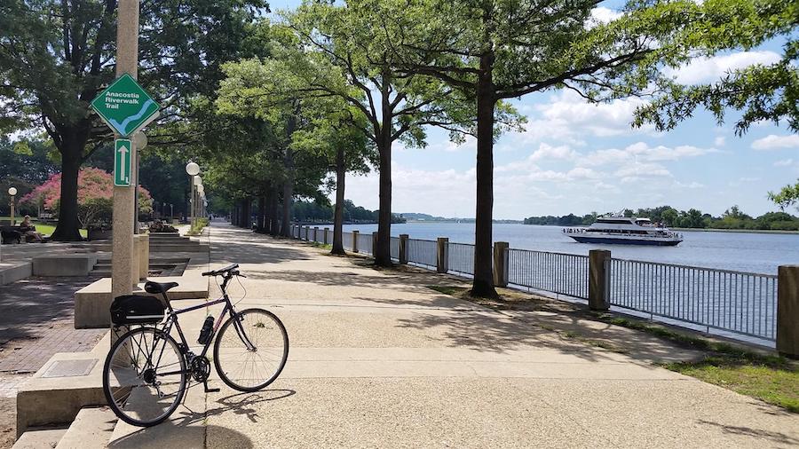 Anacostia River Trail | Photo by TrailLink user dcbikeblogger