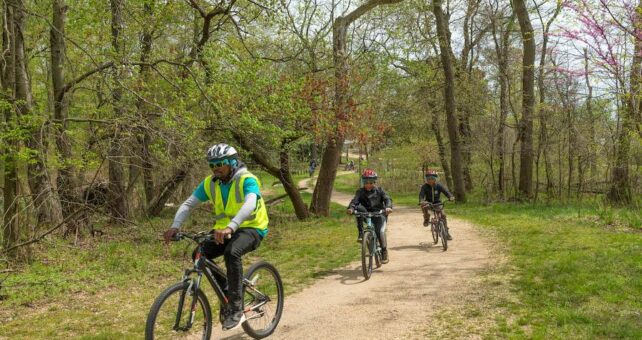 Anacostia River Trail ride | Photo by Tim Ervin, courtesy Friends of Kenilworth Aquatic Gardens