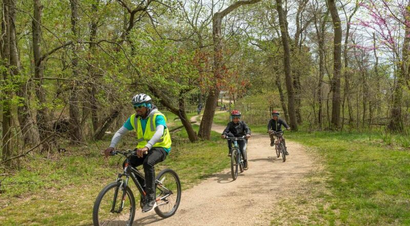 Anacostia River Trail ride | Photo by Tim Ervin, courtesy Friends of Kenilworth Aquatic Gardens