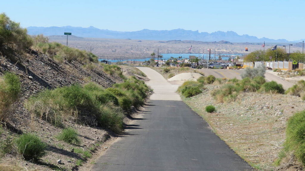 Arizona's Lake Havasu Multi-Use Trail | Photo by TrailLink user acewickwire