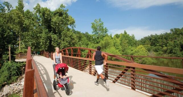 Arkansas' Razorback Regional Greenway | Photo courtesy Experience Fayetteville