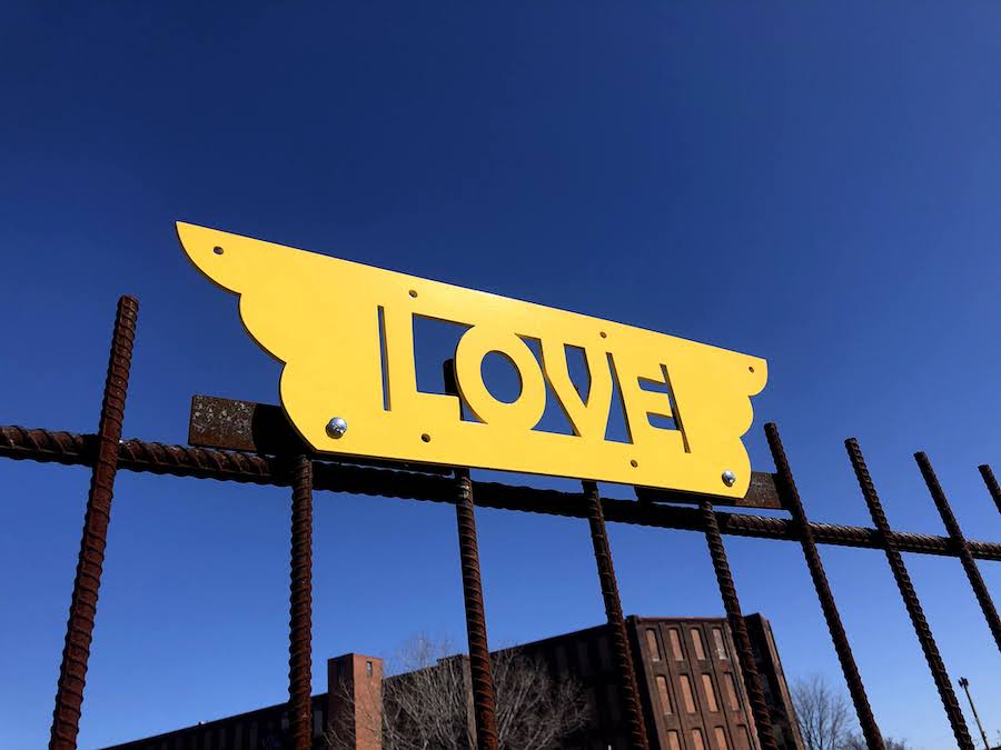 Art Installation along the planned Richmond Industrial Trail | Photo by Anya Saretzky, courtesy RTC