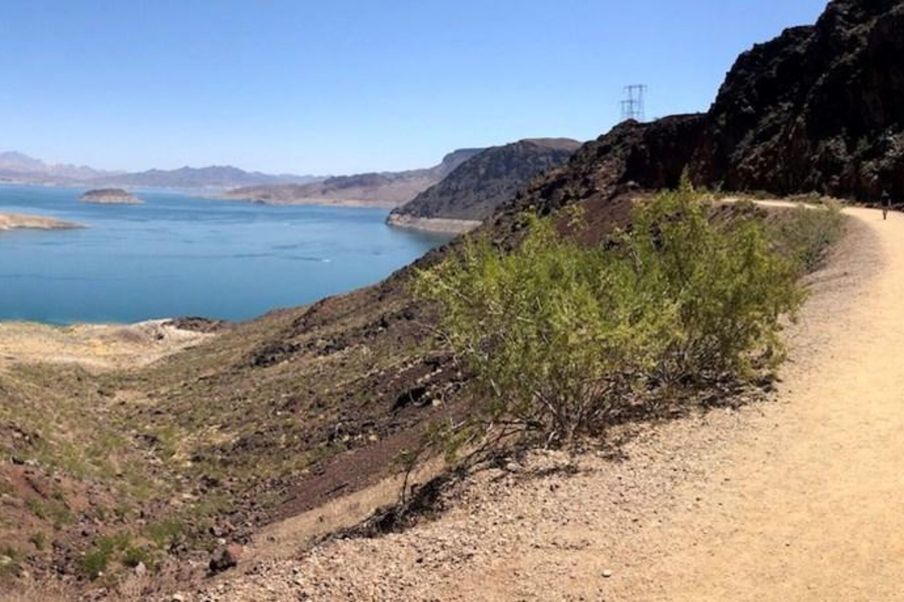 As a former train route, the Historic Railroad Trail is mostly flat along its 3.7-mile route. The flat terrain makes the trail a popular spot for people of all fitness levels. | Photo by Cindy Barks