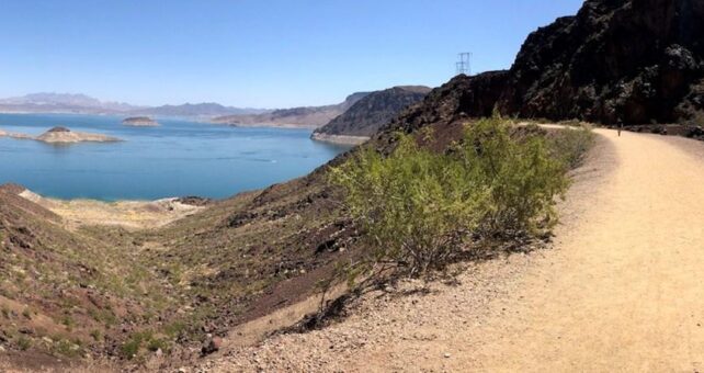 As a former train route, the Historic Railroad Trail is mostly flat along its 3.7-mile route. The flat terrain makes the trail a popular spot for people of all fitness levels. | Photo by Cindy Barks