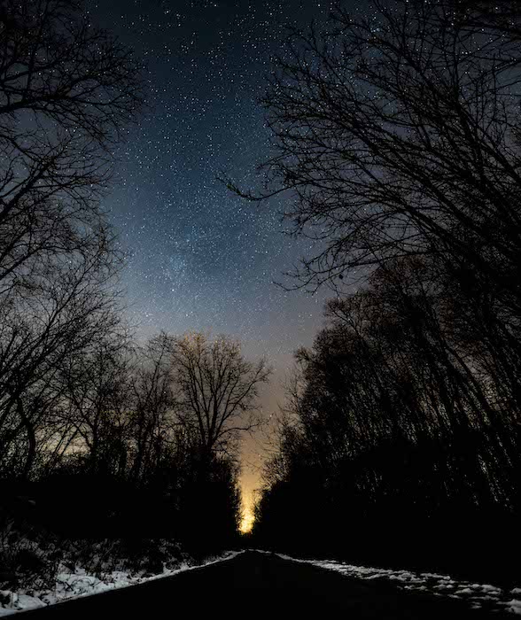 Big 4 Trail at sunset | Photo courtesy Town of Zionsville