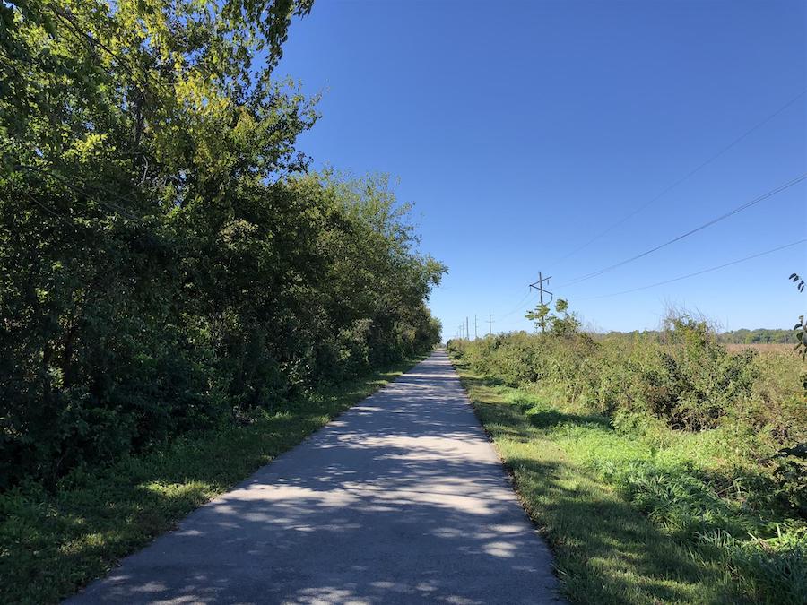 Big 4 Trail in Whitestown | Photo by TrailLink user vcalhoon