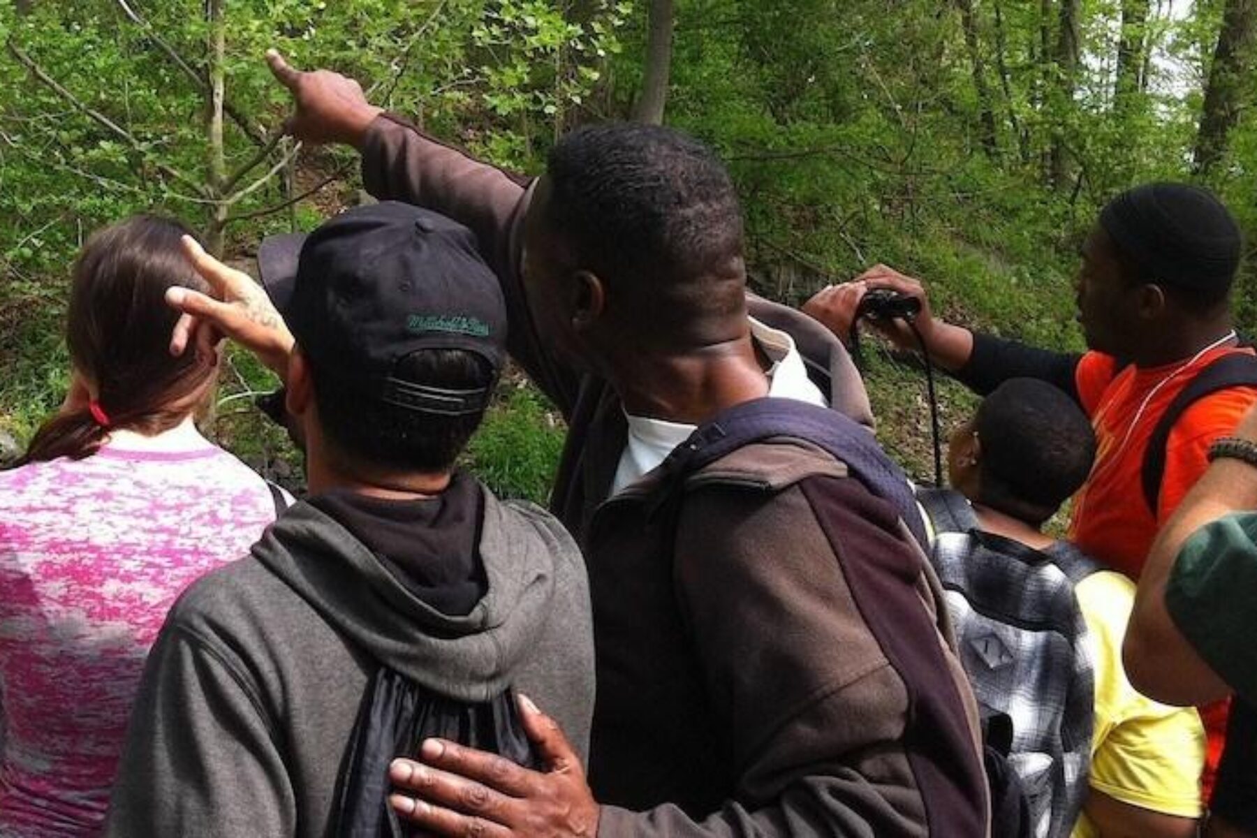 Birdwatching in Tacony Creek Park | Courtesy Tookany-Tacony Frankford Watershed Partnership