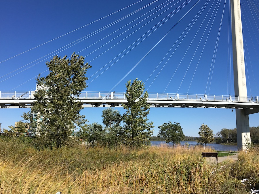 Bob Kerrey Pedestrian Bridge | Photo by Kevin Belanger