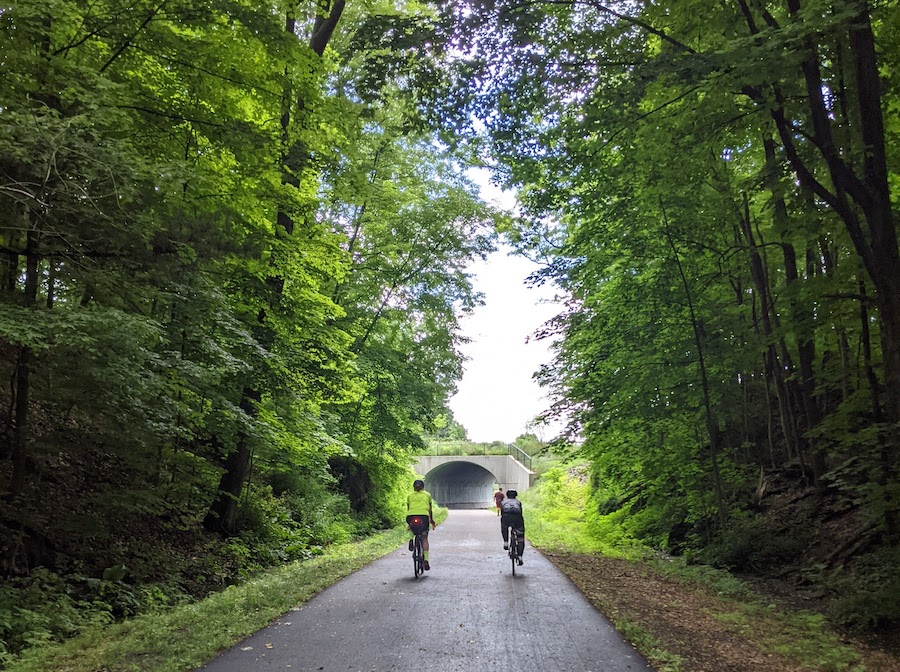 Brenda Hamilton and Wendy Pascucci near New Paltz, New York. | Photo by Kathleen Richardson