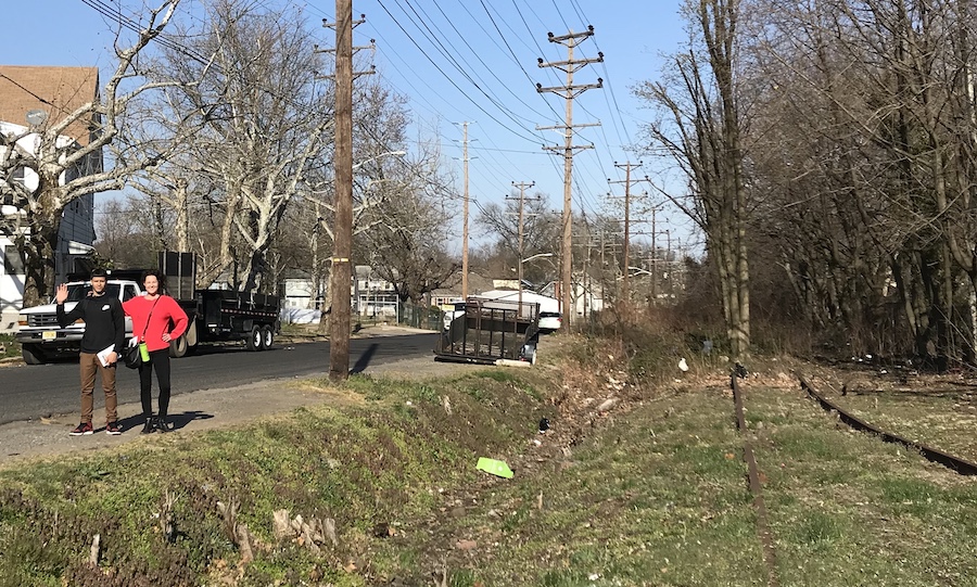 Burlington to Camden Trail corridor | Photo by Betsy McBride