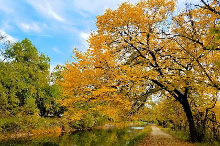C&O Canal Towpath | Photo by M.J. Clingan, courtesy C&O Canal Trust