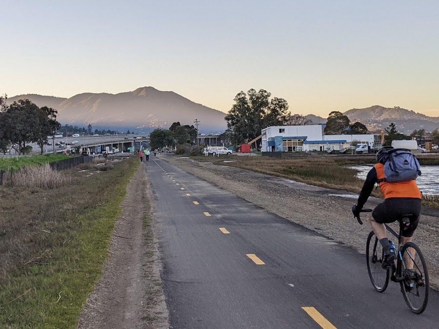 California's Mill Valley-Sausalito Multiuse Pathway | Photo courtesy Marin County Parks