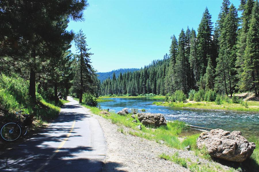 California's Tahoe Trailways Bike Path | Photo by TrailLink user sherstone