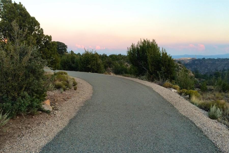 Canyon Rim Trail eastward | Photo by TrailLink user cubfansla_tl