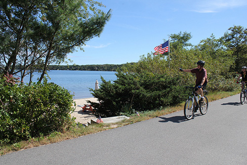 Cape Cod Rail Trail in Massachusetts | Photo courtesy Massachusetts Office of Travel & Tourism | CC by 2.0