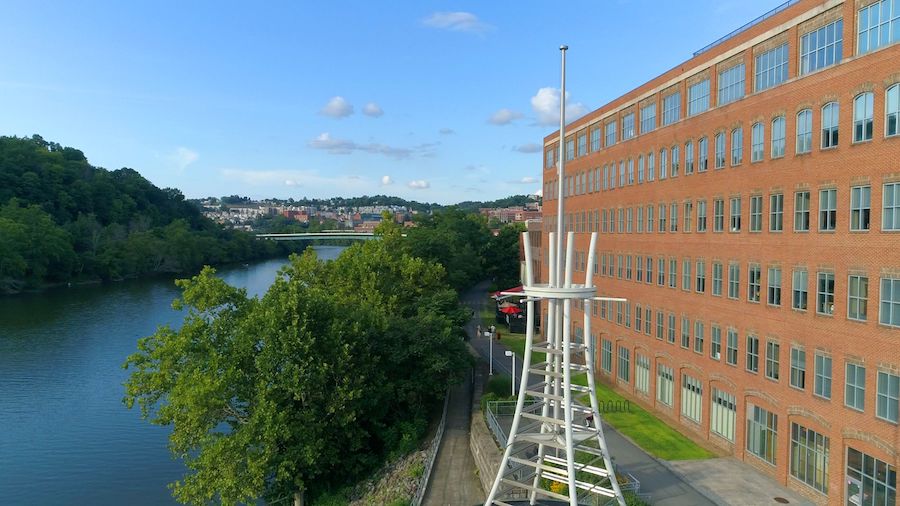 Caperton Trail along the Mon River in Morgantown, West Virginia | Courtesy RTC