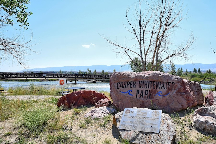 Casper Whitewater Park | Photo by TrailLink user hickok23