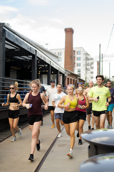 Charlotte Rail Trail runners | Photo courtesy Rico Marcelo