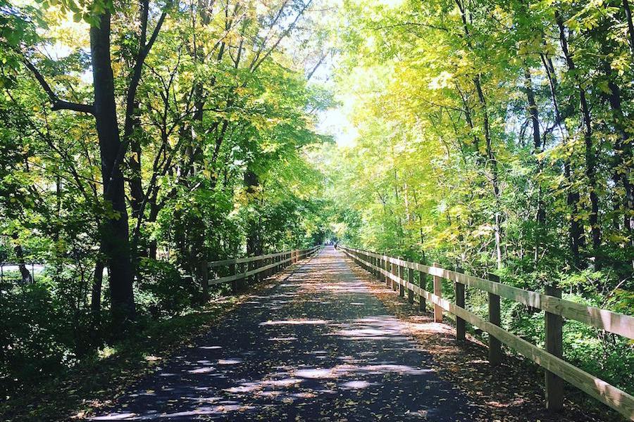 Chester Valley Trail | Photo by TrailLink user alyssa marie