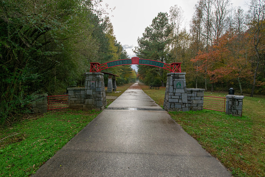 Chief Ladiga Trail sign | Photo by Ed Coleman