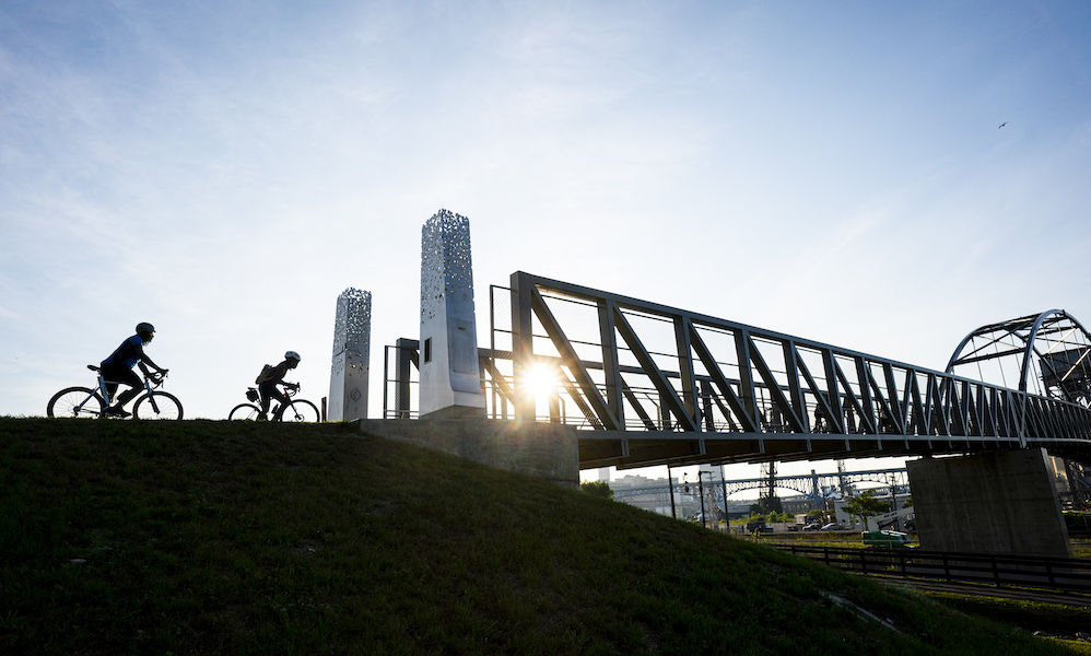 Cleveland Foundation Centennial Lake Link Trail, part of the IHTC | Photo by Jason Cohn