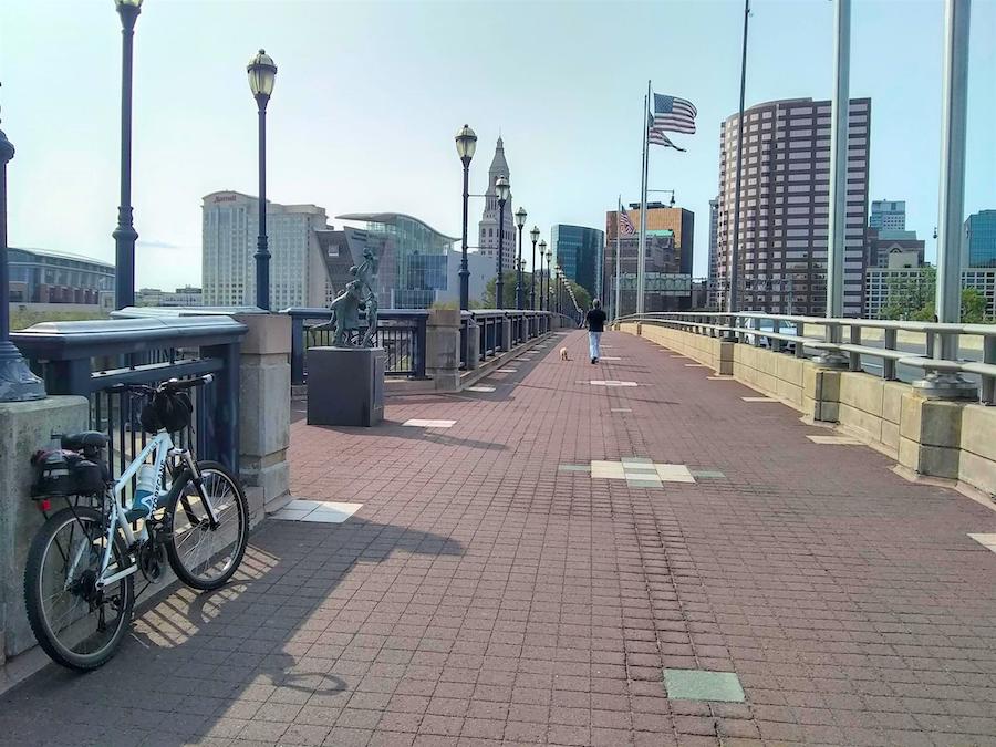 Connecticut's Charter Oak Greenway | Photo by TrailLink user lughnerson