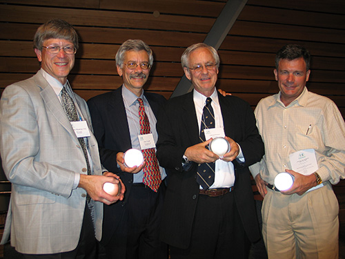 David Burwell and fellow Rail-Trail Champions in 2011 | Photo Courtesy Rails-to-Trails Conservancy
