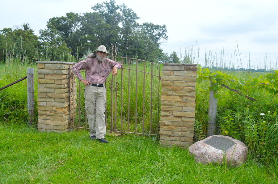 David Monk has been working for more than 30 years to preserve the prairies of Illinois. | Photo by Jarad Smith